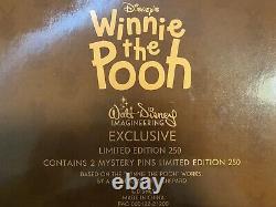Wdi Mog Winnie The Pooh Adorbs Pin Set Le 250 Disney 10 Pins