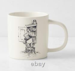Williams Sonoma S/4 Rory Dobner Tasses Winnie l'Ourson 19 OZ NOUVEAU Série Stuck
