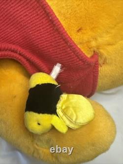 Winnie L'Ourson 36 Disney Store Jumbo GÉANT Peluche Nez d'Abeille (SANS TACHES/ TROUS)