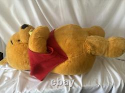 Winnie L'Ourson 36 Disney Store Jumbo GÉANT Peluche Nez d'Abeille (SANS TACHES/ TROUS)