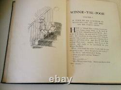 Winnie L’ourson -1926, 1ère Édition, 1ère Impression, Livre Rare, Classique Pour Enfants