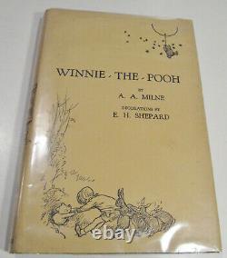 Winnie L’ourson -1926, 1ère Édition, 1ère Impression, Livre Rare, Classique Pour Enfants