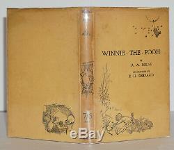 Winnie L'ourson 1er / 1ère Édition W. Original Jacket A. A. Milne