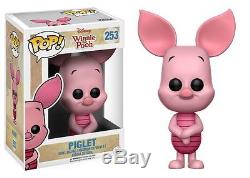 Winnie L'ourson 6 Figuren Set Puuh Disney Pop! # 252 # 257 Vinyl Figur Funko