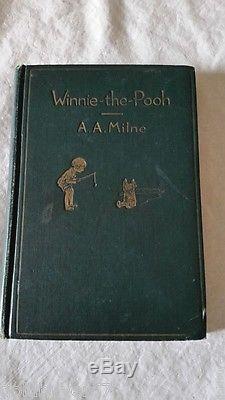 Winnie L'ourson A. A. Milne 1ère Edition Première Impression 1926 Relié Aa