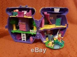 Winnie L'ourson Magnétique Polly Pocket 100 Acre Wood & Honey Pot Playsets