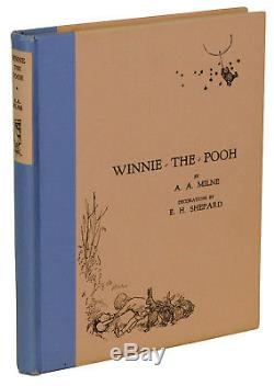 Winnie L'ourson Par A. A. Milne Signé Limited Première Édition 1926 1er Shepard