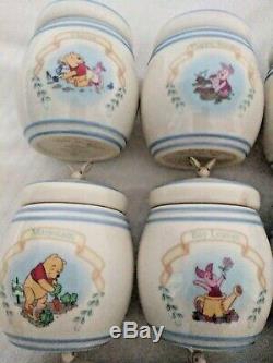 Winnie L'ourson Spice Jar Set New Lenox Disney 24 Pièces