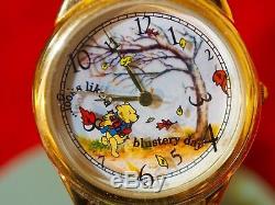 Winnie L'ourson Watch Disney Collectionneurs Club Set Hunny Pot Fossil Ltd Edition