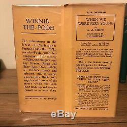 Winnie The Pooh, A A Milne (1926), Methuen, Véritable Première Édition Avec Dj
