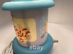 Winnie The Pooh Babies Tigger Eeyore Vintage Nourrice Lampe & Veilleuse Rare