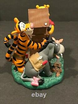Winnie The Pooh & Friends Disney Bureau Horloge Figurine Avec Boîte