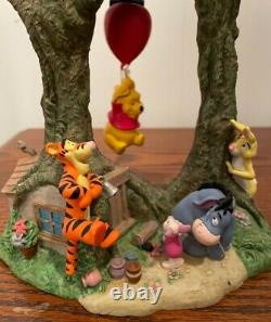 Winnie The Pooh Horloge, Vintage, Piglet Tigger, Disney, État De Travail