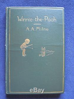 Winnie The Pooh Par A A Milne Première Édition Américaine Ernest H. Shepard Illus