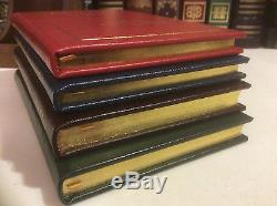 Winnie The Pooh Par A. A. Milne Set De 4 Collecteurs De Volume Easton Press Leather