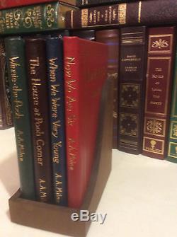 Winnie The Pooh Par A. A. Milne Set De 4 Collecteurs De Volume Easton Press Leather