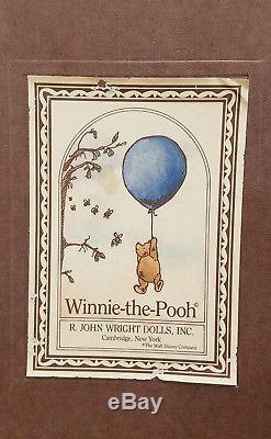 Winnie The Pooh Par R. John Wright 1987-89 14 Edition Limitée 2349/5000