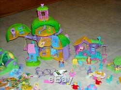 Winnie The Pooh Play Set Enorme Lot Tree House Delightful Days Endroits Amicaux