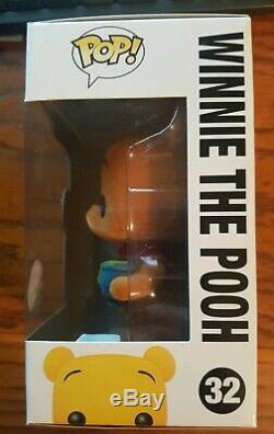 Winnie The Pooh Pop Flocked Sdcc 2012 Convention Exclusive