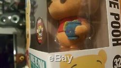 Winnie The Pooh Pop Flocked Sdcc 2012 Convention Exclusive