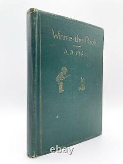 Winnie The Pooh Première Édition Us 1ère Impression A. A. Milne 1926