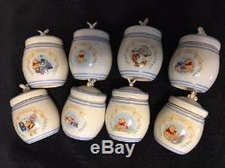 Winnie The Pooh Spice Jars (l'ensemble Pooh Garde-manger Spice Jar Lenox 2000)