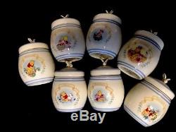 Winnie The Pooh Spice Jars (l'ensemble Pooh Garde-manger Spice Jar Lenox 2000)