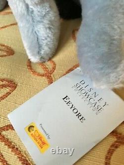 Winnie The Pooh Steiff Eeyore Avec Bouton Et Étiquette