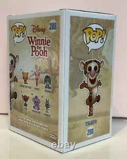 Winnie The Pooh Tigger Flocked Sdcc 2017 Exclusive #288 Funko Pop Vinyl #rare