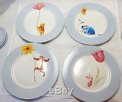 Winnie The Pooh Vaisselle Disney China 4 Complet Place Settings Blue 20 Pc Set