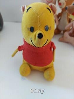 Winnie The Pooh Vintage Saw Poussière Remplie De Peluche Disney Des Années 1960