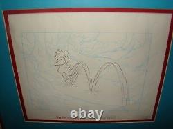 Winnie The Pooh's Friends Kanga's Roo Animation Art Encadré