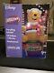 Winnie The Winnie L'ourson Noël Gonflable Gonflable Géant De Disney Htf Gemmy Xmas