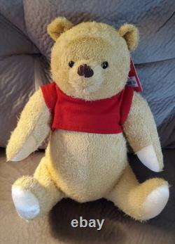 Winnie l’Ourson Christopher Robin taille réelle peluche 14 Disney RARE livraison gratuite