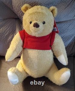Winnie l’Ourson Christopher Robin taille réelle peluche 14 Disney RARE livraison gratuite