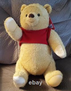 Winnie l’Ourson Christopher Robin taille réelle peluche 14 Disney RARE livraison gratuite