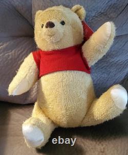Winnie l’Ourson Christopher Robin taille réelle peluche 14 Disney RARE livraison gratuite