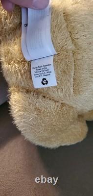Winnie l’Ourson Christopher Robin taille réelle peluche 14 Disney RARE livraison gratuite