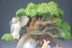 Winnie l'Ourson Disney Store Neige Musicale Globe Rumbly in My Tumbly avec Boîte RARE