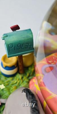 Winnie l'Ourson Disney Store Neige Musicale Globe Rumbly in My Tumbly avec Boîte RARE