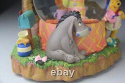 Winnie l'Ourson Disney Store Neige Musicale Globe Rumbly in My Tumbly avec Boîte RARE