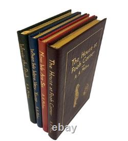 Winnie l'Ourson EASTON PRESS Ensemble Complet Cuir. Frais de Rush de Noël Inclus