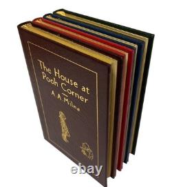 Winnie l'Ourson EASTON PRESS Ensemble Complet Cuir. Frais de Rush de Noël Inclus