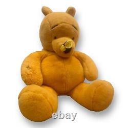 Winnie l'Ourson GRAND 36 Pouces Peluche Vintage Ours Enfourché Avec Abeille Sur Le Nez Disney JUMBO