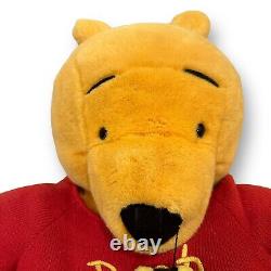 Winnie l'Ourson GRAND 36 Pouces Peluche Vintage Ours Enfourché Avec Abeille Sur Le Nez Disney JUMBO