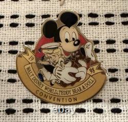 Winnie l’Ourson Gund Ours en mohair habillé en Mickey Mouse dans sa boîte édition limitée RARE