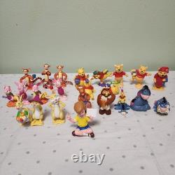 Winnie l'Ourson LOT de 23 Figurines Mattel Tigrou Hibou Porcinet Bourriquet Roo Kanga C. Robin
