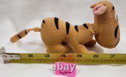 Winnie l'Ourson Sears 1966 Poupée en peluche en copeaux de bois Porcinet Lapin Tigrou Kanga années 60