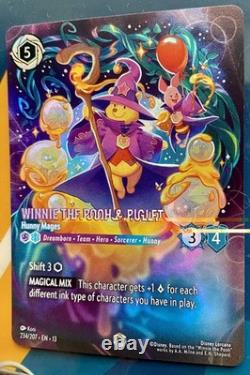 Winnie l’Ourson et Porcinet – Mages du miel – Enchantée 234/207 – Quasi neuf (NM) – Disney Lorcana AOTV