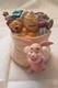 Winnie L'ourson Et Ses Amis : Livraison Spéciale De Porcinet - Figurine En Porcelaine Disney